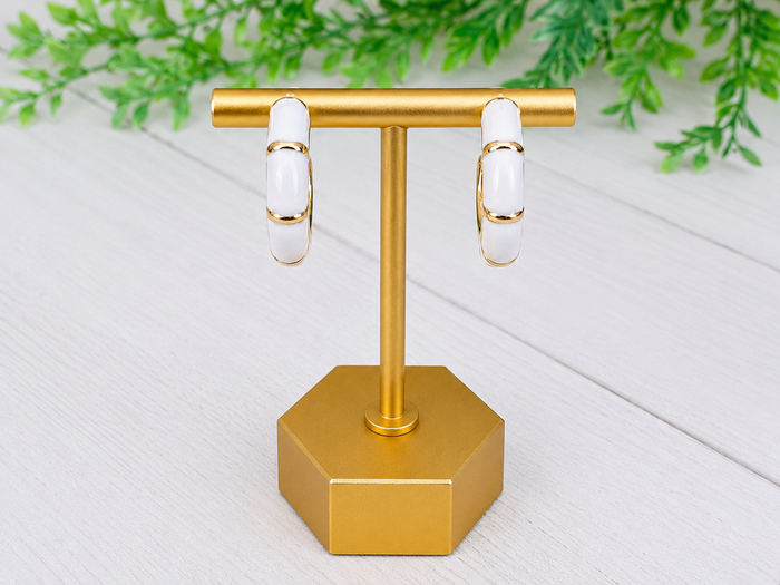 Color Me Happy Hoop Earrings