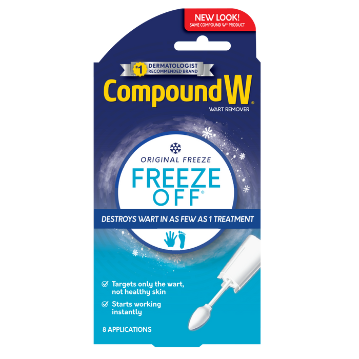 Compound W: Freeze Off Wart Removal