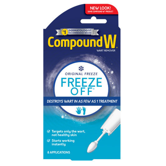 Compound W: Freeze Off Wart Removal