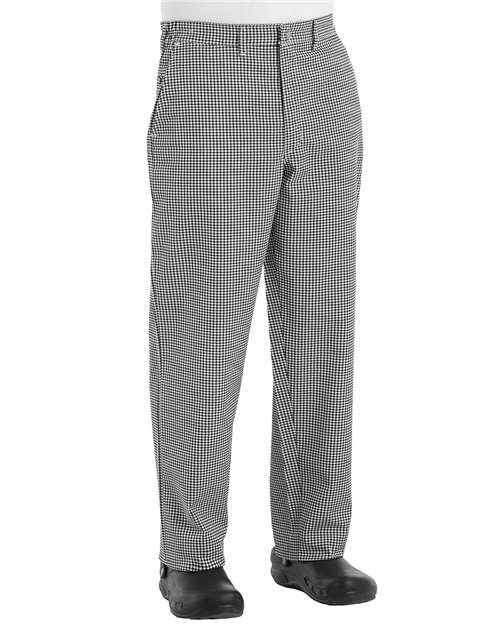 Black/ White Check - Unhemmed / 28W