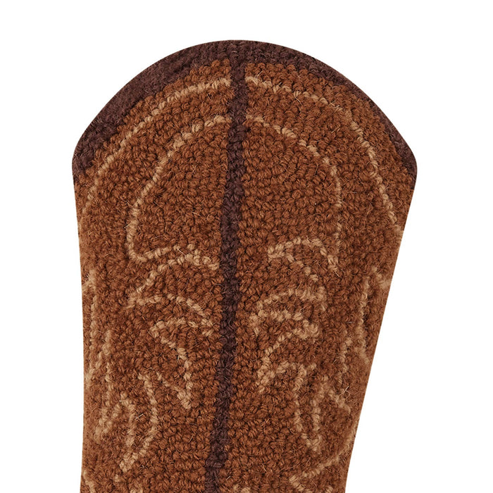 Cowboy Boot Wool Pillow