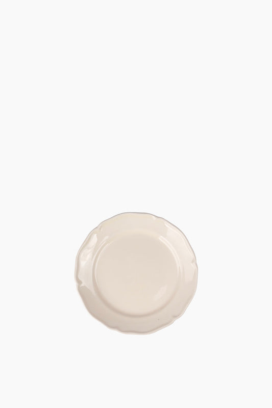 Cream Bread Plate
