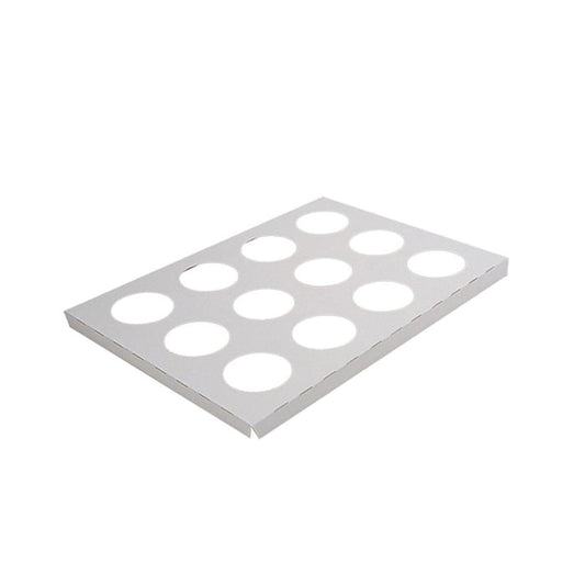Cupcake Insert To Fit Medium/Large Tray - 12 Holes 50pc/PK - TEM IMPORTS™