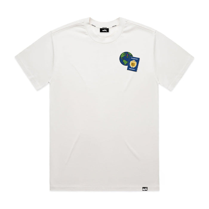 Danland Passport Tee – White - Kecks