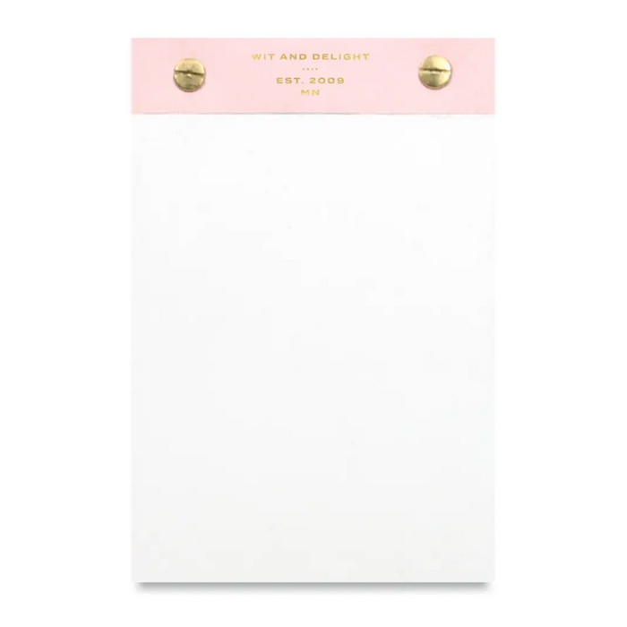 Desktop Notepad - Pink