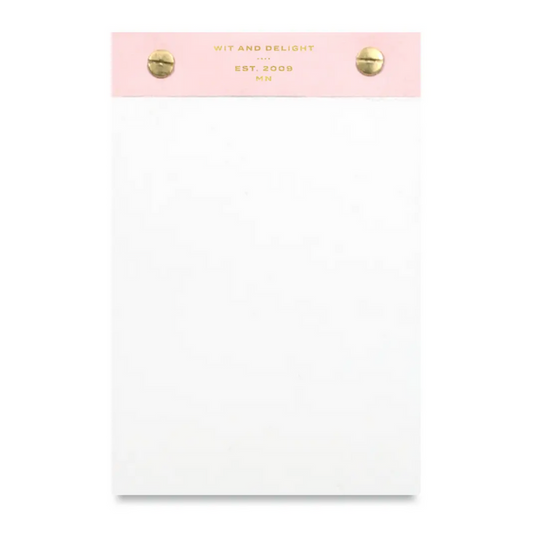 Desktop Notepad - Pink