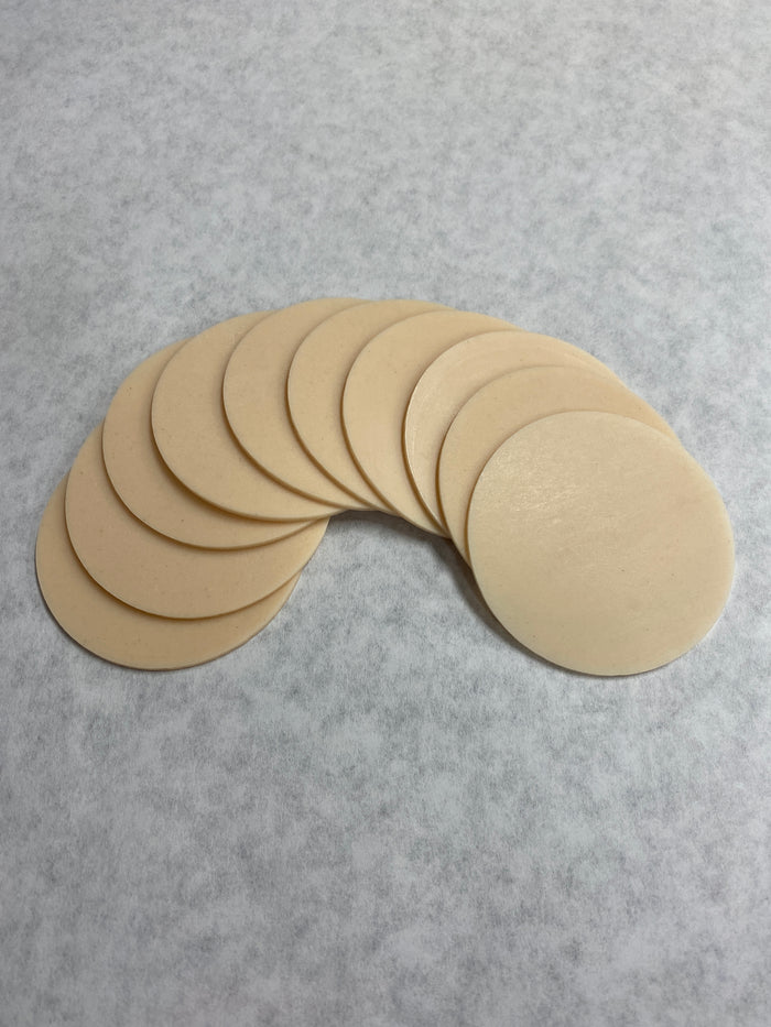 Discs for Areola Practice Mounds- 10 Discs all Light