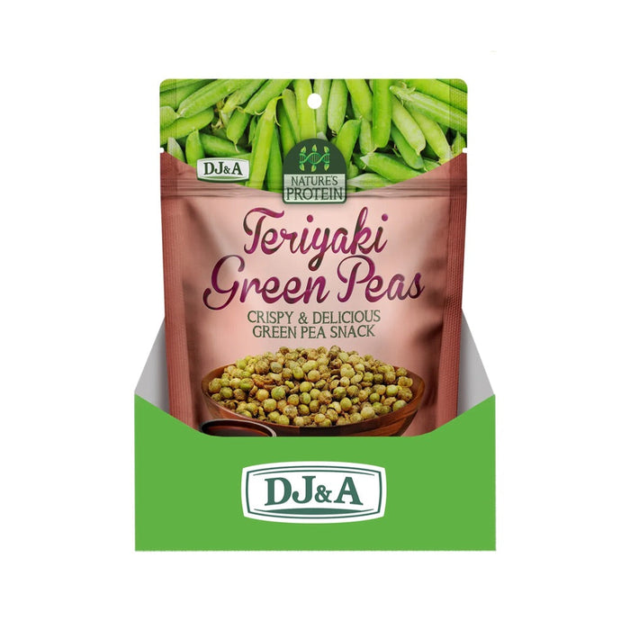 DJ&A Nature's Protein Teriyaki Green Peas - 12x75g