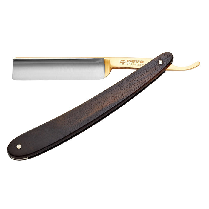 Dovo Apex Straight Razor 5/8" Ebony Handle Square Point.