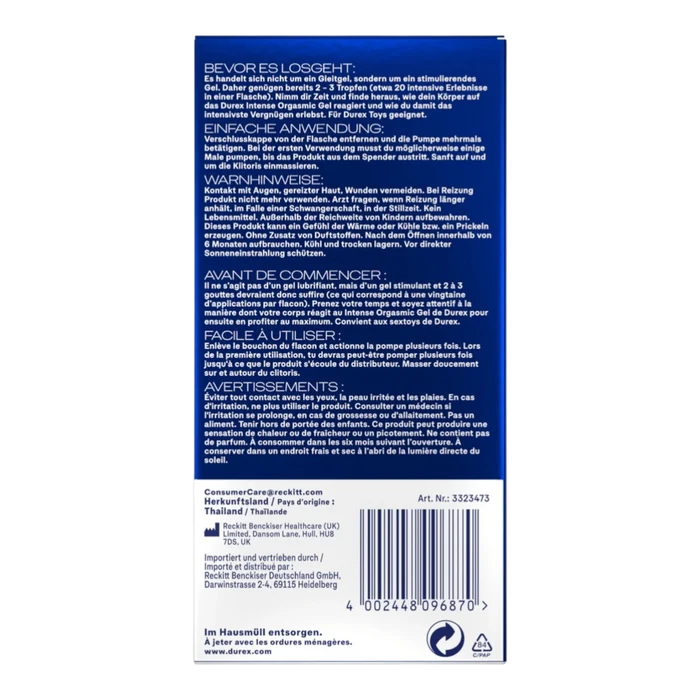 Durex Intense Orgasmic Gel
