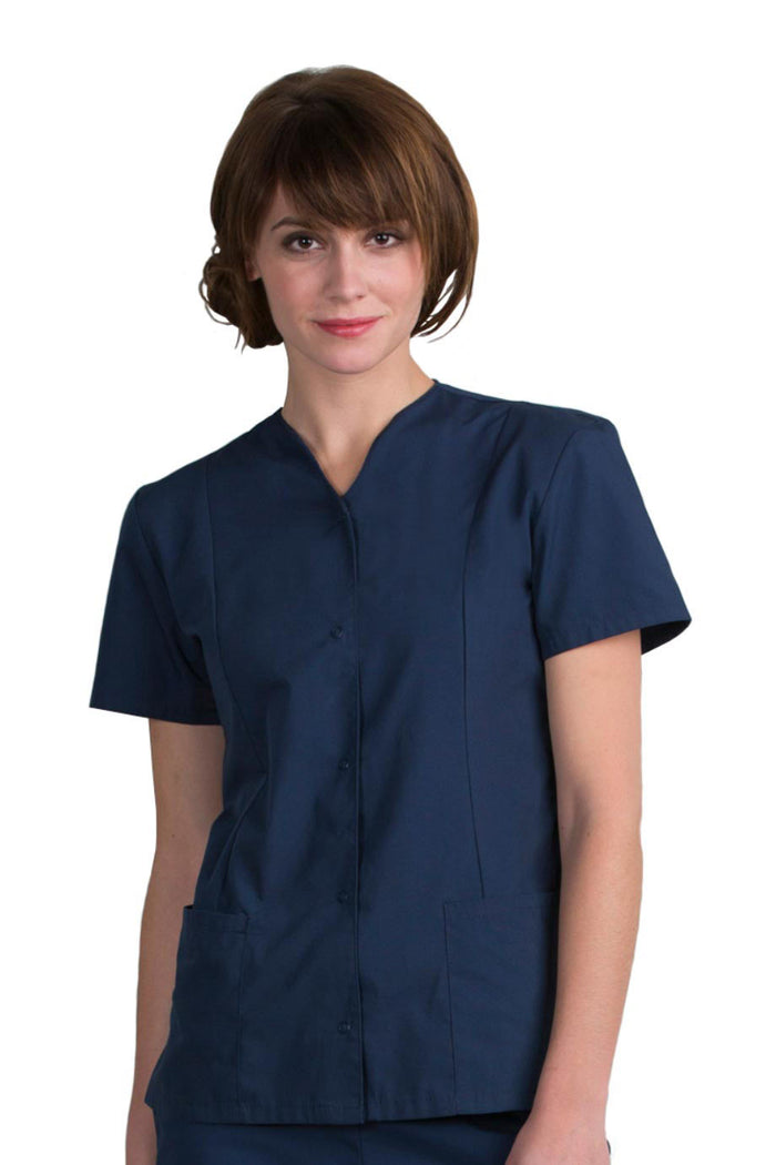 EDWARDS ESSENTIAL LADIES SNAP FRONT SMOCK