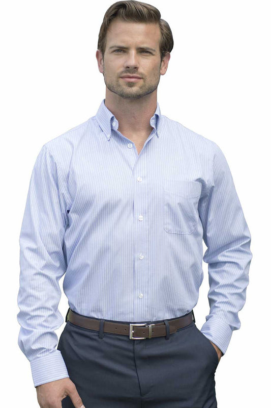 EDWARDS EXECUTIVE OXFORD BUTTON DOWN MENS SHIRT