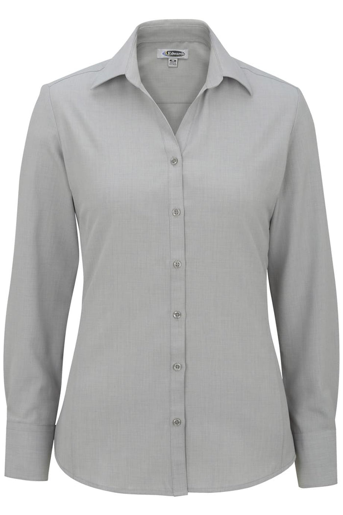EDWARDS LADIES BATISTE LONG SLEEVE BLOUSE