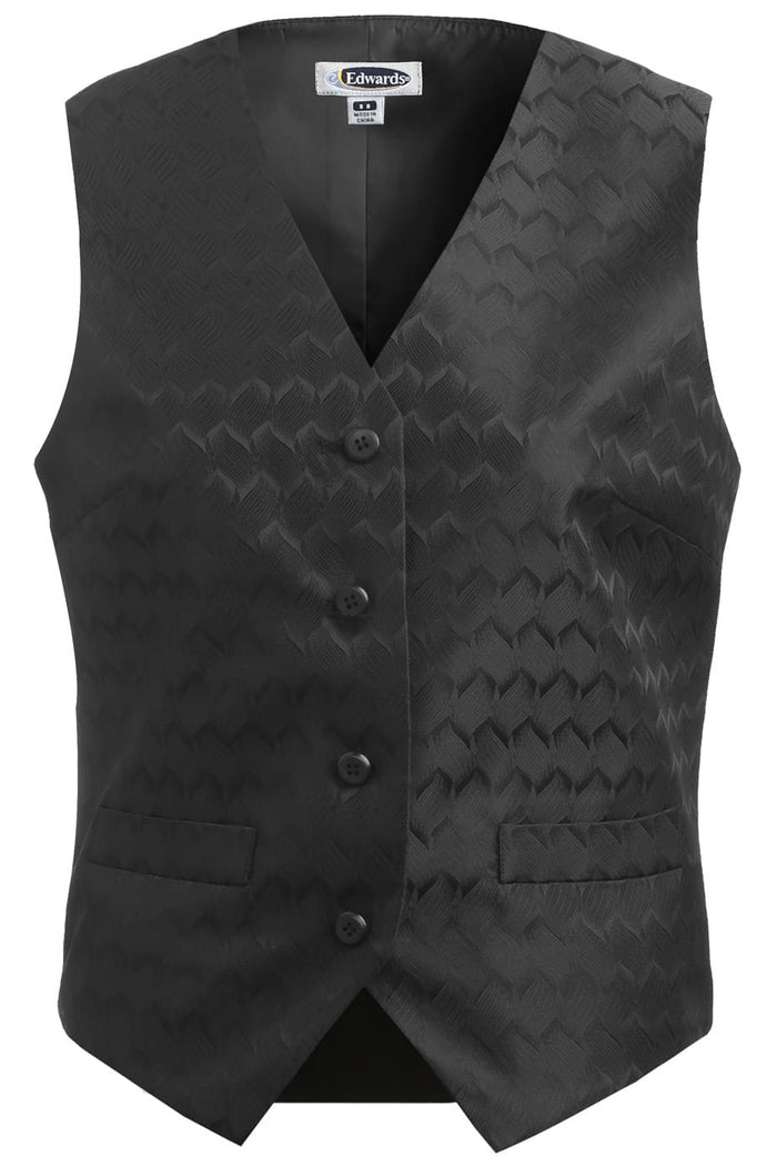 EDWARDS LADIES SWIRL BROCADE VEST