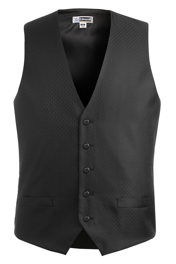 EDWARDS MENS DIAMOND BROCADE VEST