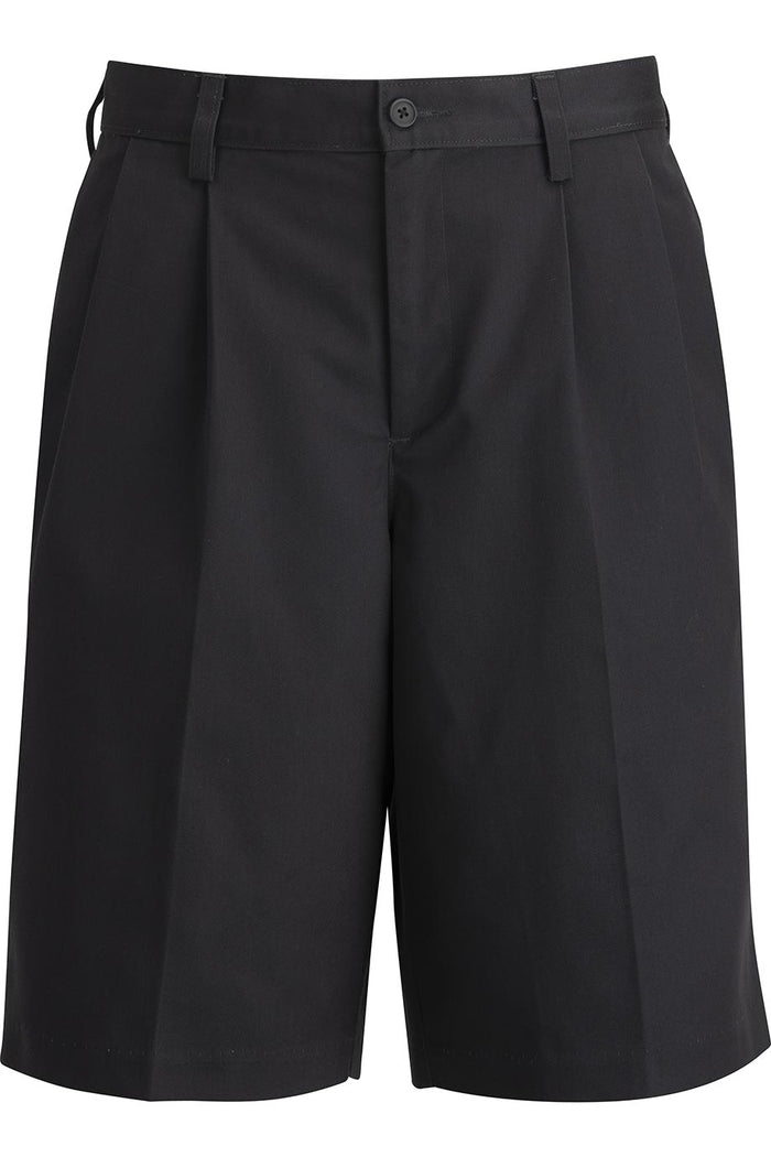 EDWARDS MENS UTILITY CHINO PLEATED FRONT SHORT