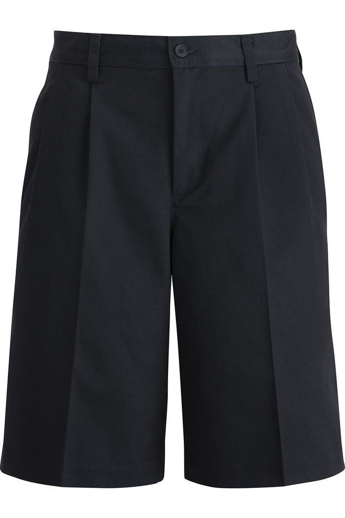 EDWARDS MENS UTILITY CHINO PLEATED FRONT SHORT