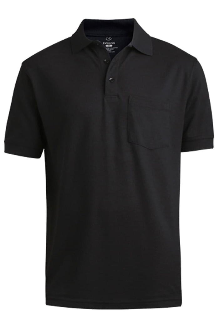 EDWARDS SOFT TOUCH UNISEX POLO WITH POCKETS