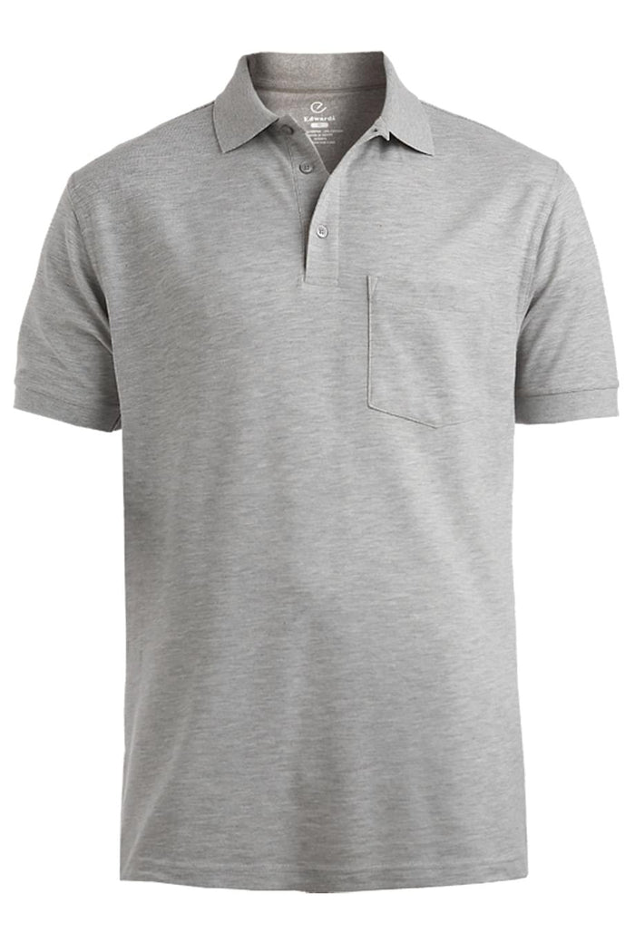 EDWARDS SOFT TOUCH UNISEX POLO WITH POCKETS