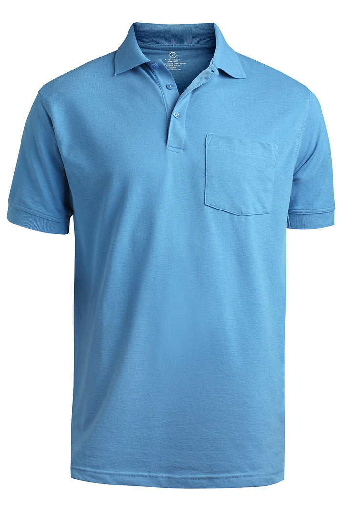 EDWARDS SOFT TOUCH UNISEX POLO WITH POCKETS