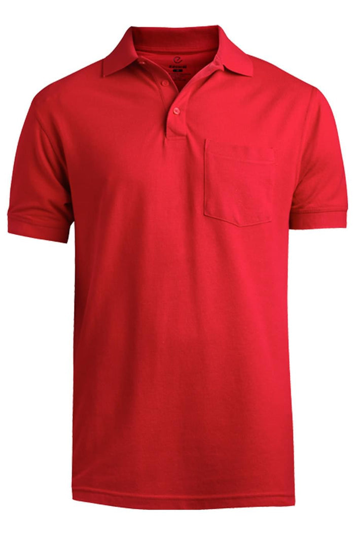 EDWARDS SOFT TOUCH UNISEX POLO WITH POCKETS
