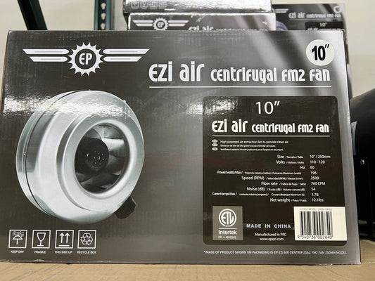 EP Ezi Air Centrifugal FM2 Fan 10" (In Box)