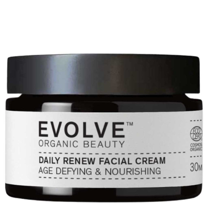 Evolve Organic Beauty Daily Renew Facial Cream Uudistava kasvovoide 30ml Matkakoko