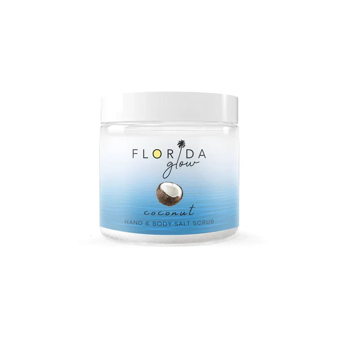 Florida Glow Salt Scrubs - Coconut - Key Lime - Pineapple - Coconut Mango Misc Coconut 24.2oz