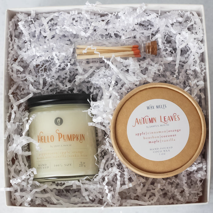 Hello Pumpkin Fall Gift Set - Jarful House