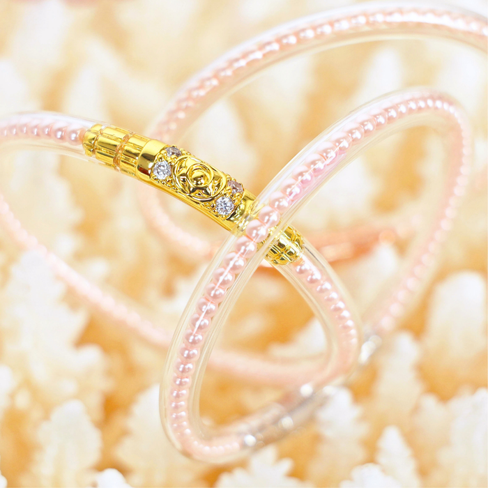 a close up of a bracelet