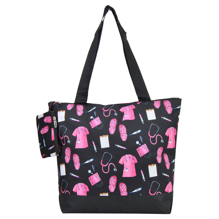 Pretty in Scrubs NGIL Canvas Tote Bag