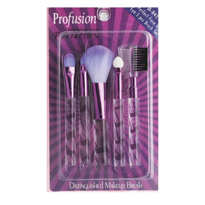 Prolux - Makeup Brushes Set Purple - TRUECOLOR WHOLESALE