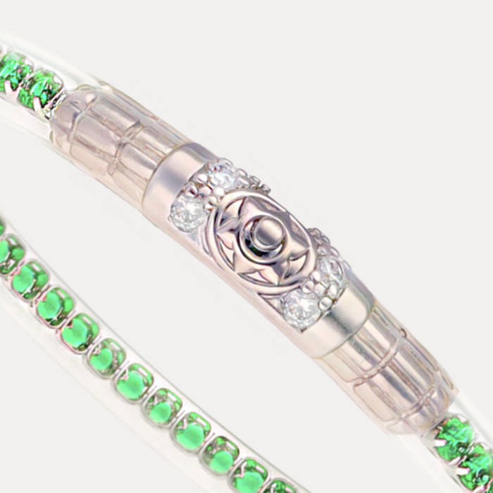 a close up of a bracelet