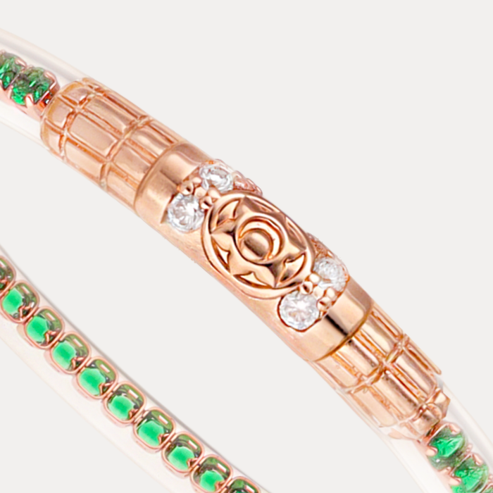 a close up of a bracelet