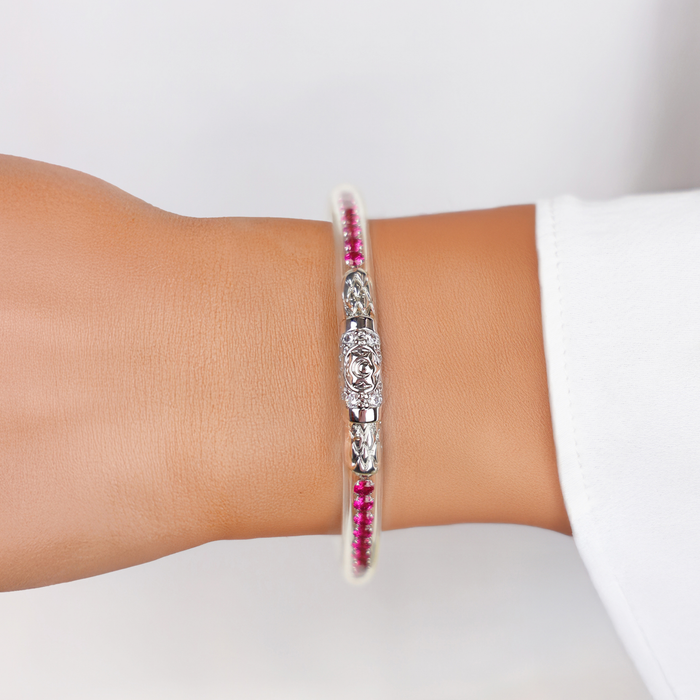 a close up of a bracelet