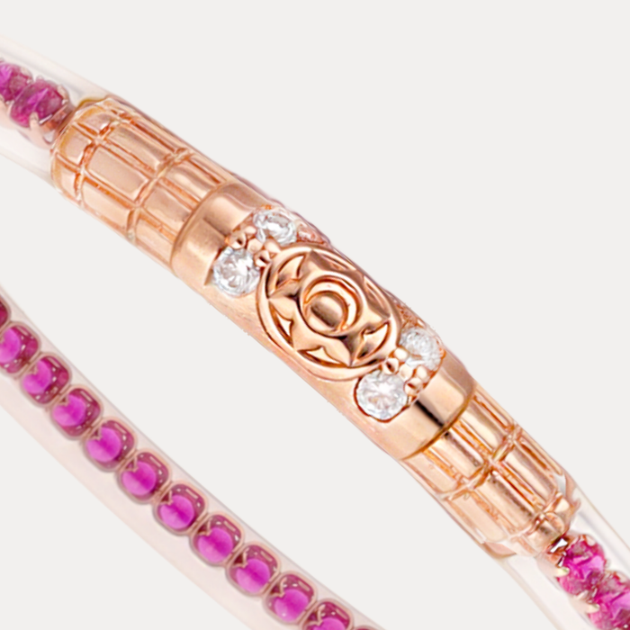 a close up of a bracelet