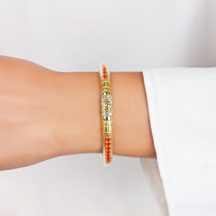 a close up of a bracelet
