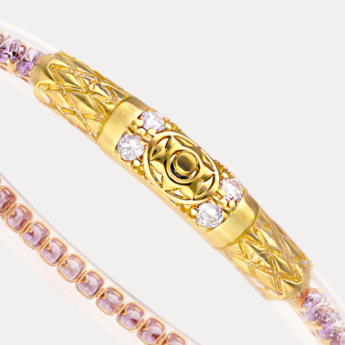 a close up of a bracelet