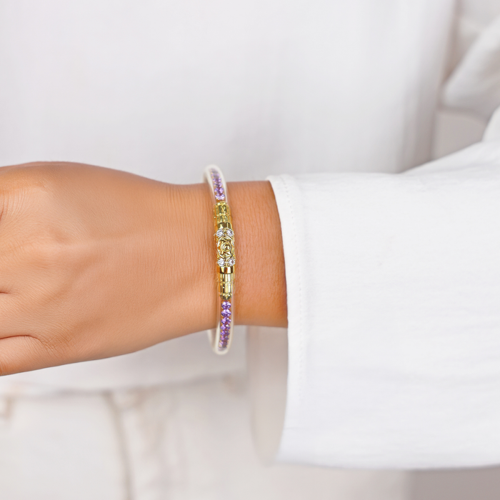 a close up of a bracelet