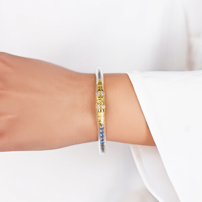 a close up of a bracelet
