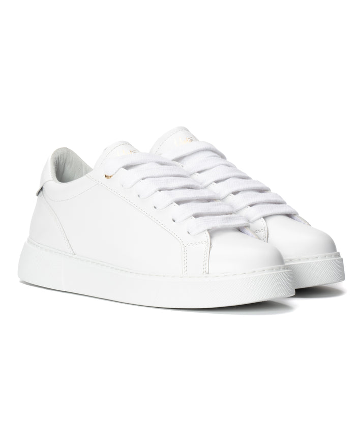 Rool Court Leather Sneakers in White (3)