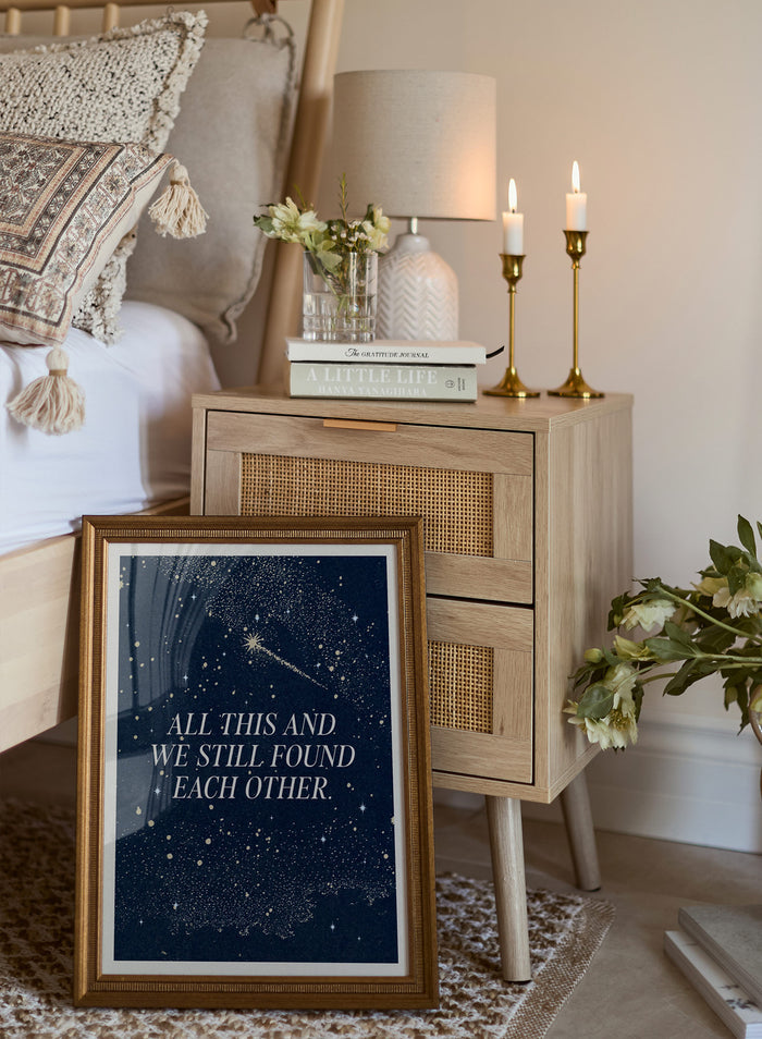 The Stars Aligned, Poster