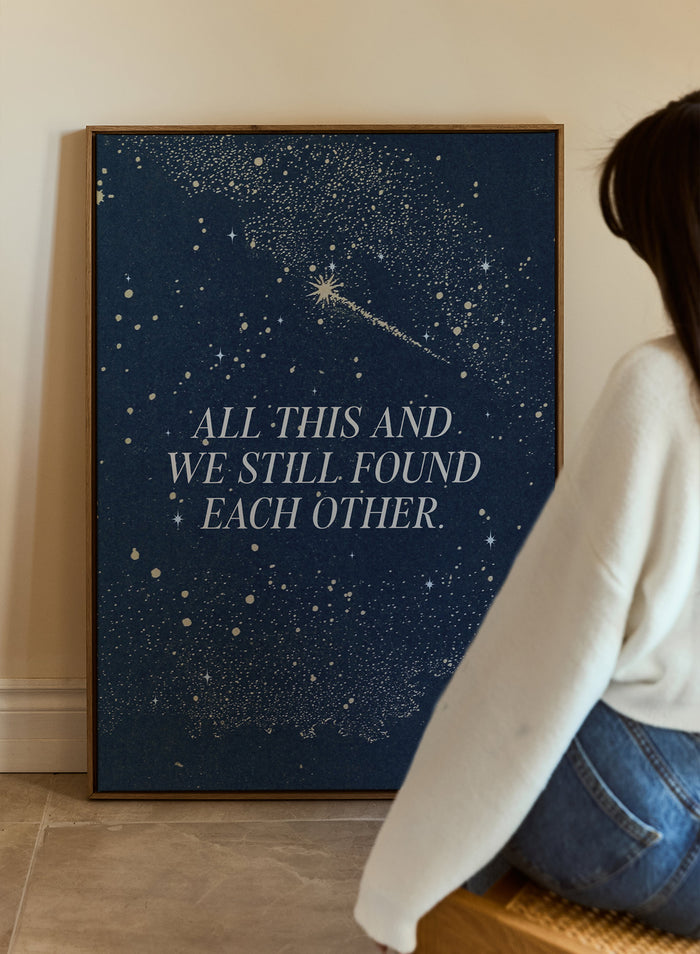 The Stars Aligned, Poster