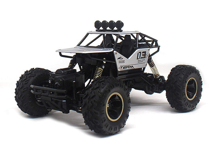 White Whale Metallic rock crawler vehicle buggy car 4 wd shaft drive high speed remote control monster off road truck