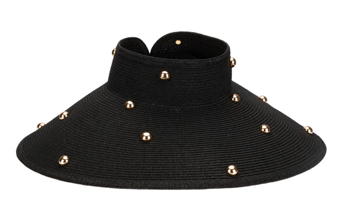 Wide Brim Roll Up Visor - Ruth Hat