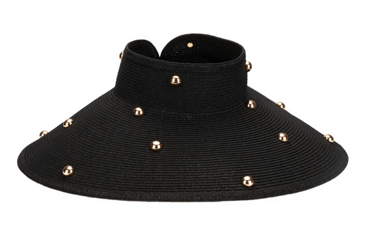 Wide Brim Roll Up Visor - Ruth Hat