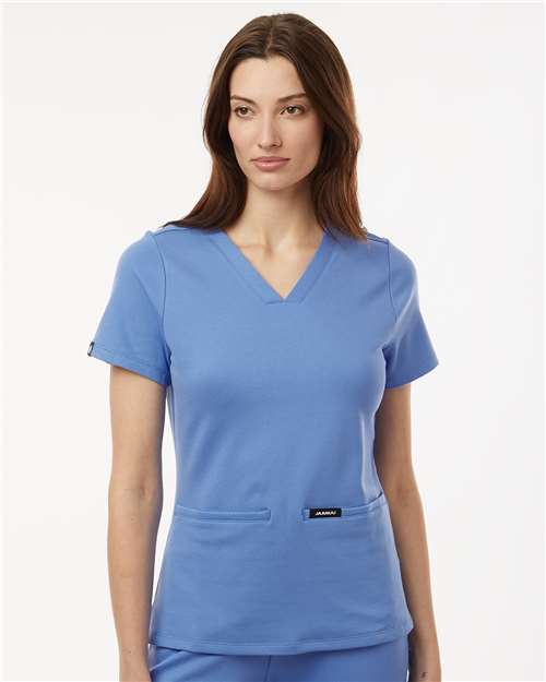 Women's Cesi Ultrasoft Scrub V-Neck Top