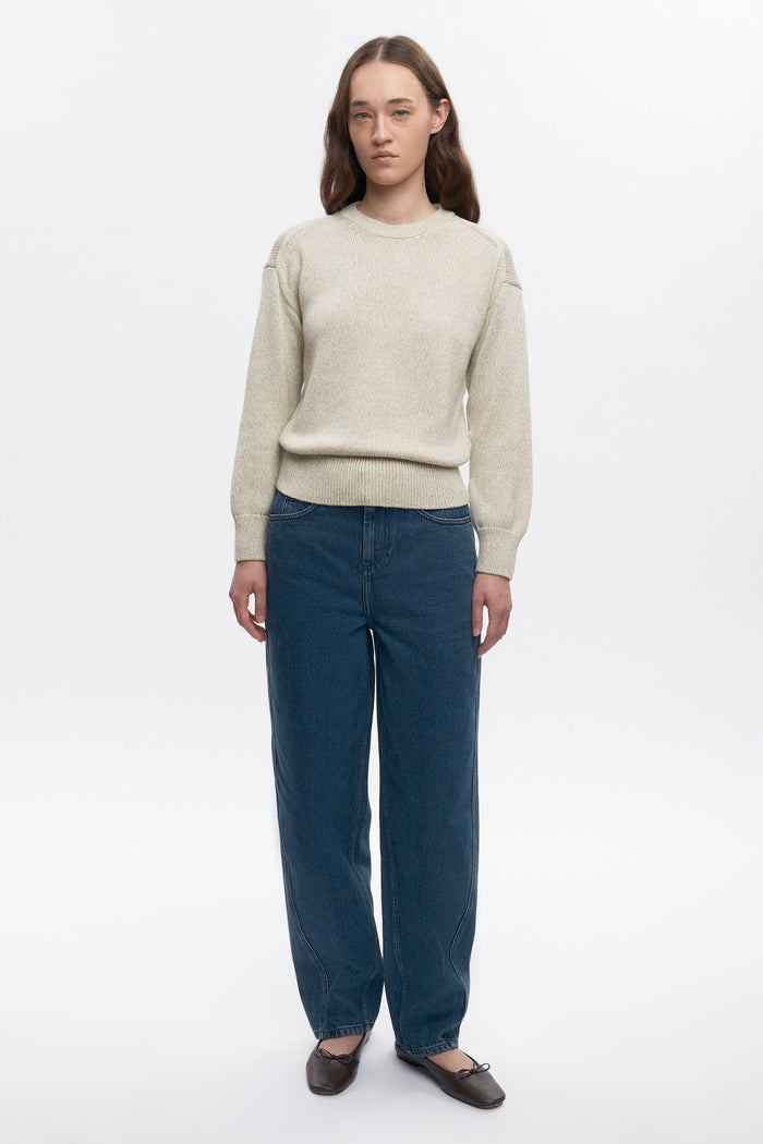 Women's Hamatah Sweater in Oat Melange